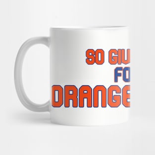 Orange and Blue Mug